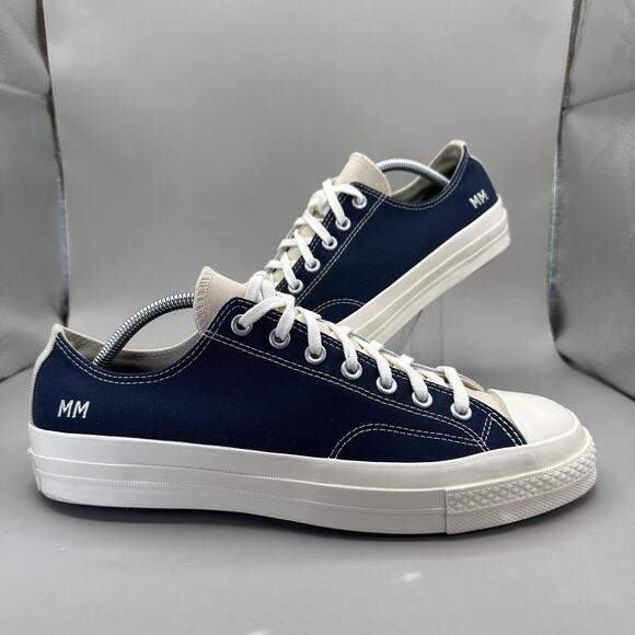 Converse Chuck 70 Taylor All Star Shoes Mens Size 10 Navy Gray Low Top By You - Picture 1 of 9